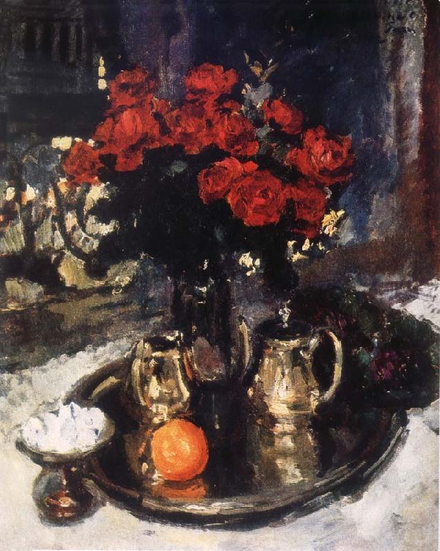 Konstantin Korovin Rose and Violet Germany oil painting art